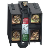 2NO internal contact for limit switch